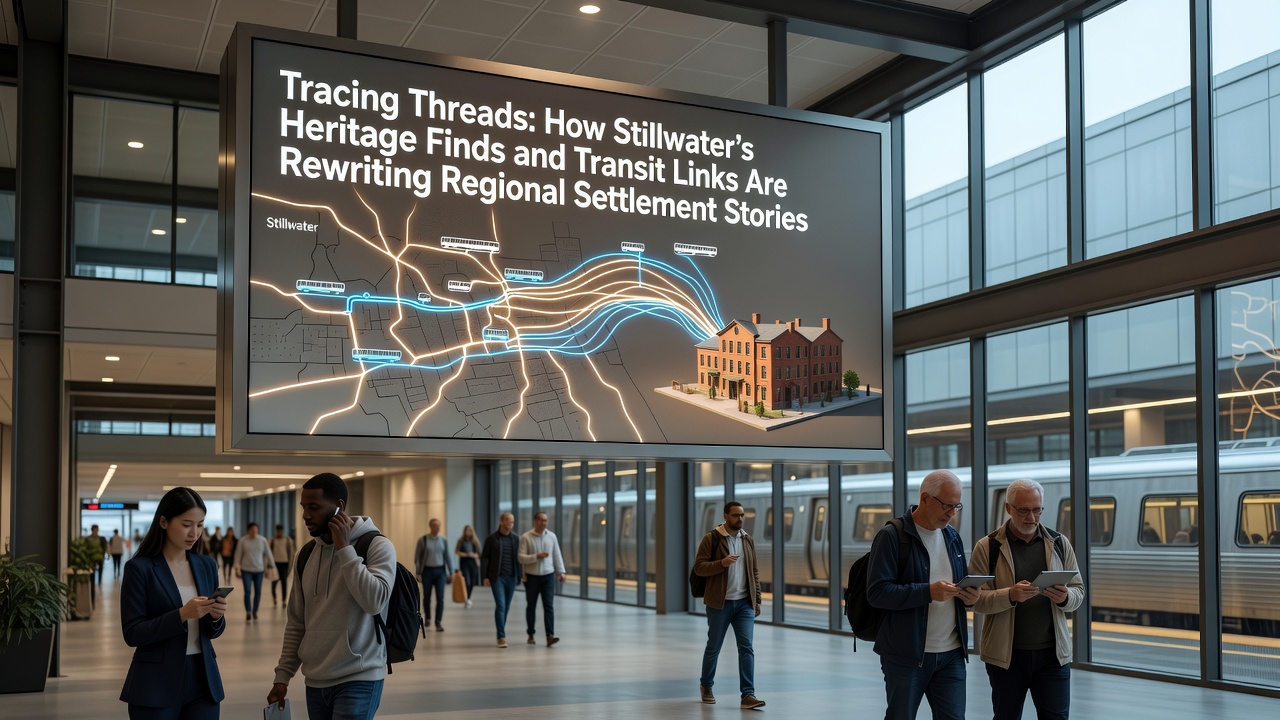 Tracing Threads: How Stillwater's Heritage Finds and Transit Links Are Rewriting Regional Settlement Stories